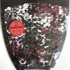 Gorilla Eric Geiselman Surfboard Tail Pad Red Plum Storm