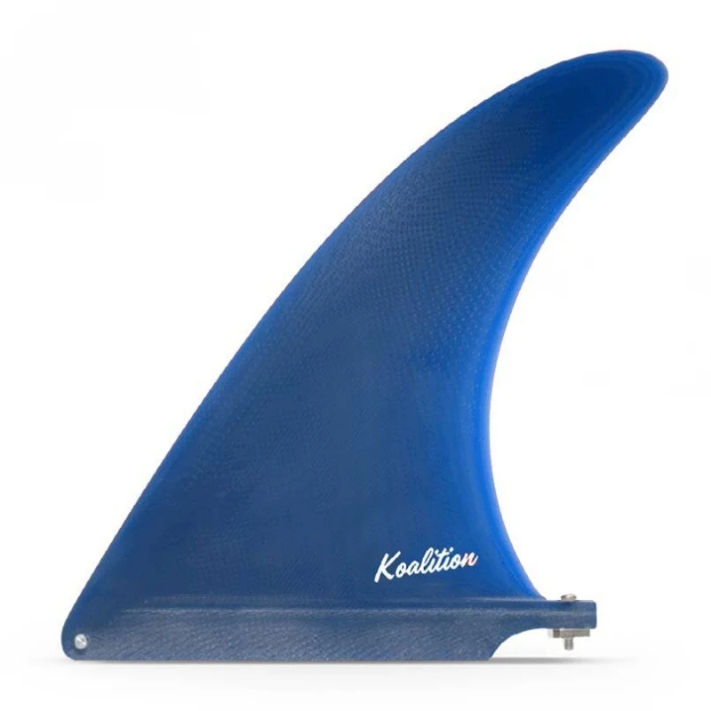Koalition Mid Length Surfboard Fin 7.5 Blue 1 Koalition Mid Length Surfboard Fin 7.5 Blue