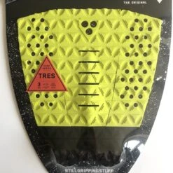 Gorilla Tres Surfboard Tail Pad Limelight Black