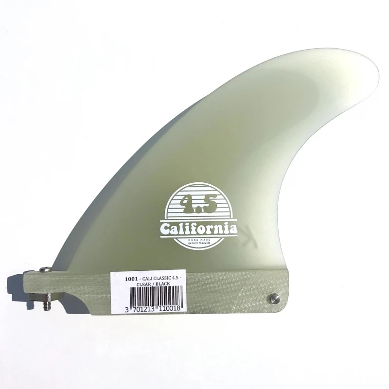 Koalition California Longboard Fin 4.5 Inch Clear 1 Koalition California Longboard Fin 4.5 Inch Clear