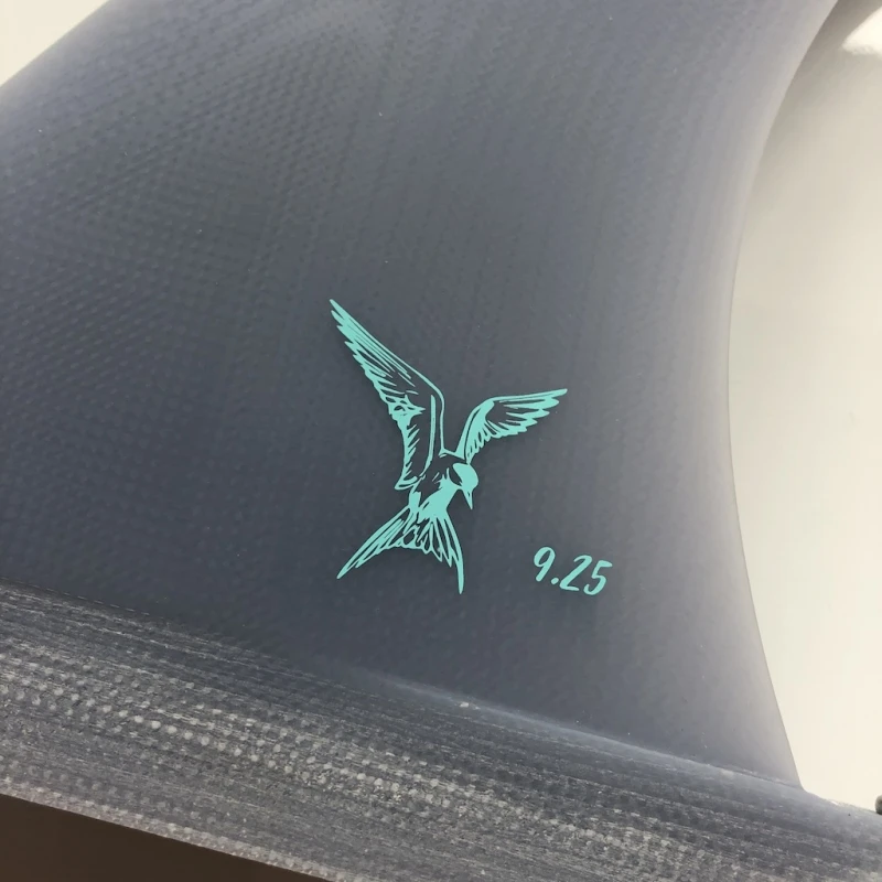 Koalition Viktoria Longboard Fin 9.25 Inch Vintage Blue 2 Koalition Viktoria Longboard Fin 9.25 Inch Vintage Blue - Image 2