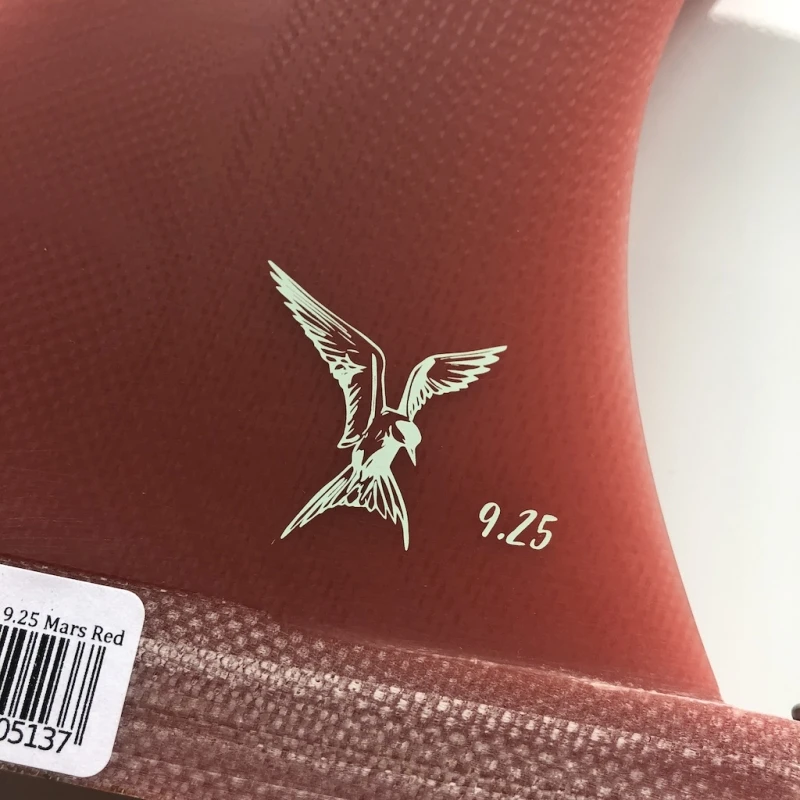 Koalition Viktoria Longboard Fin 9.25 Inch Mars Red 2 Koalition Viktoria Longboard Fin 9.25 Inch Mars Red - Image 2