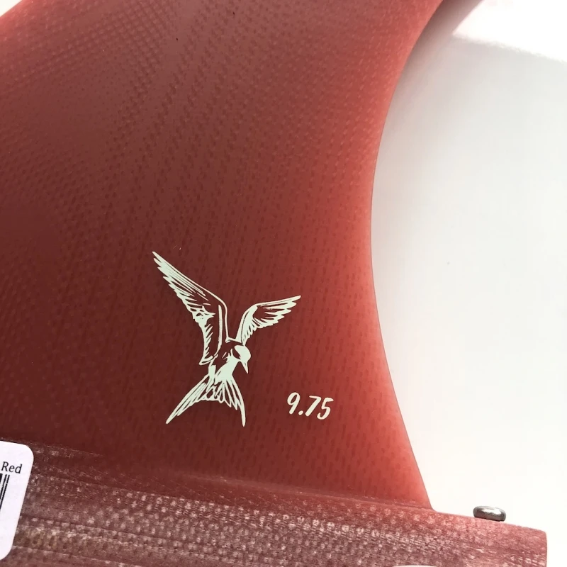 Koalition Viktoria Longboard Fin 9.75 Inch Mars Red 2 Koalition Viktoria Longboard Fin 9.75 Inch Mars Red - Image 2