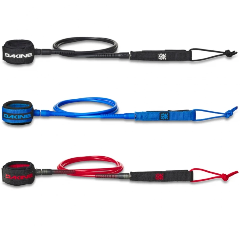 Dakine JJF Kainui 8ft Surfboard Leash - Black 1 Dakine JJF Kainui 8ft Surfboard Leash - Black