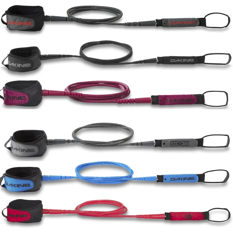 Dakine Kaimana Team Surfboard Leash 6ft - JJF Port 1 Dakine Kaimana Team Surfboard Leash 6ft - JJF Port