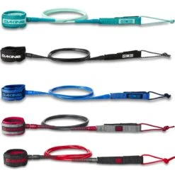 Dakine JJF Kainui 6ft Surfboard Leash - Black Carbon