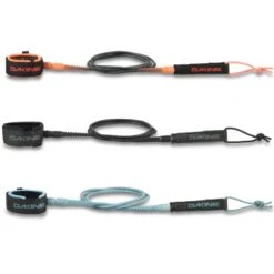 Dakine Kainui Plus 6ft Surfboard Leash - Black