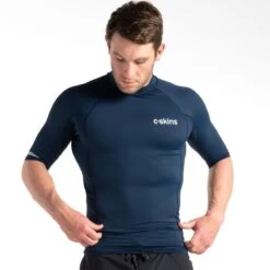 C-Skins Mens Rash Vest Slate Navy - Medium -Surf Gear Shop loxkgx9g 87009