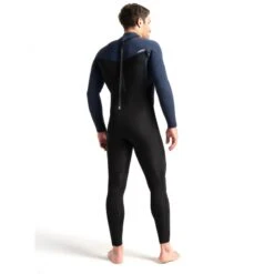 C-Skins Session 4/3mm Wetsuit GBS Back Zip - Large Tall LT -Surf Gear Shop mens sessionbz4x3 ultracyan back2 59585