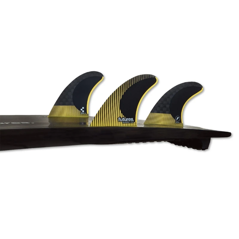 Futures Fins P4 Blackstix Pivot Thruster Fins Small 2 Futures Fins P4 Blackstix Pivot Thruster Fins Small - Image 2