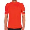Ocean Earth Comp Rash Vest Red - Large