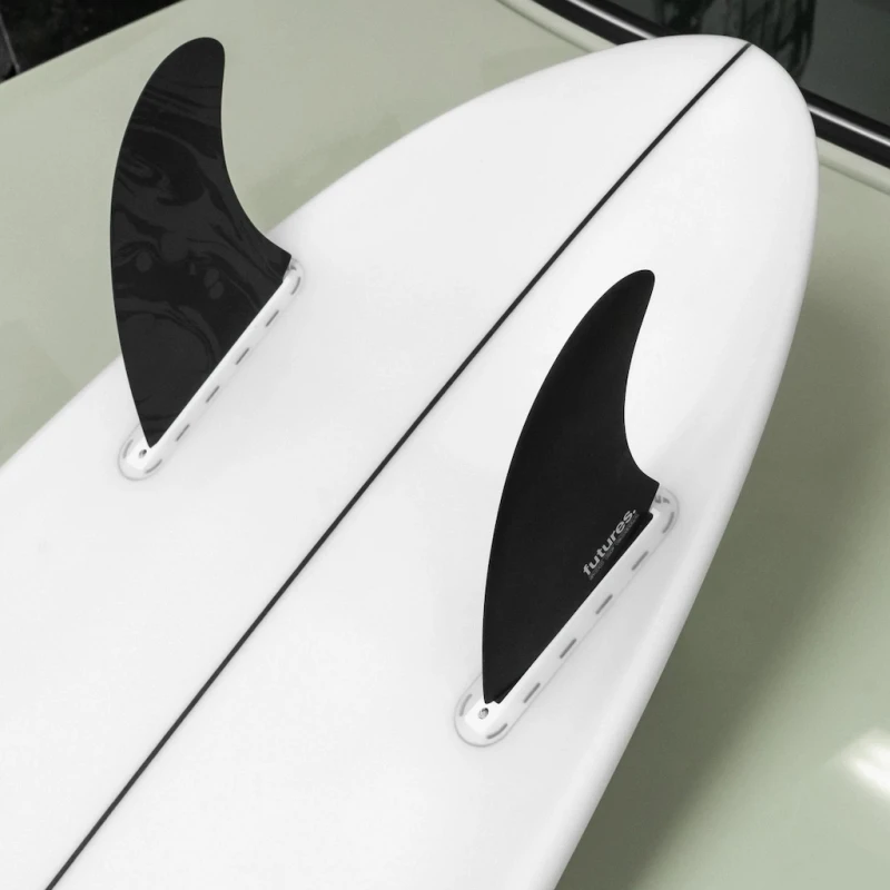 Futures Fins Son Of Cobra Twin Fin Set Fibreglass Black 4 Futures Fins Son Of Cobra Twin Fin Set Fibreglass Black - Image 4