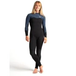 C-Skins Solace 4/3mm Womens Wetsuit Back Zip - UK 8
