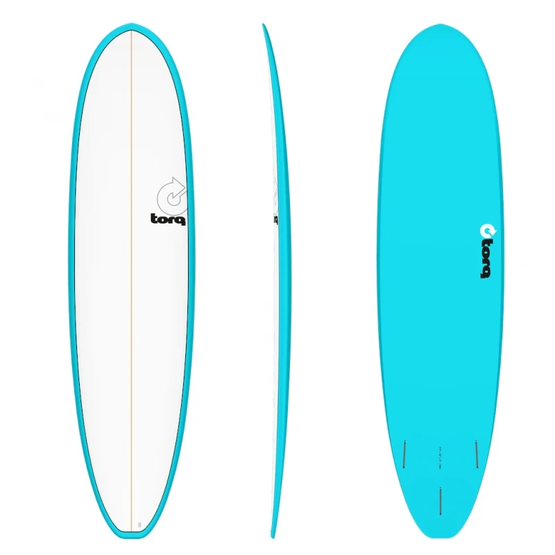 Torq 7ft4 Volume Plus Surfboard Package Blue Pinline 2 Torq 7ft4 Volume Plus Surfboard Package Blue Pinline - Image 2