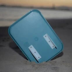 Tray Surf Co Bodysurfing Trayboard 2.0 Teal -Surf Gear Shop tray surf tray board teal back beach 45277