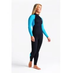 C-Skins Surflite 3/2mm Womens Wetsuit Back Zip Raven Cyan - UK 8 15 C-Skins Surflite 3/2mm Womens Wetsuit Back Zip Raven Cyan - UK 8 -Surf Gear Shop womens surflite 3x2 gbs stmr cyan azure qtr3 80901